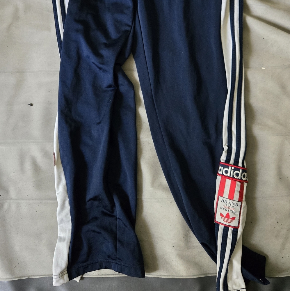 Adibreak Track Pants L Navy/Red